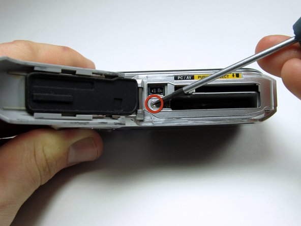 Pentax Optio WP Back Casing Replacement: step 3, image 2 of 2