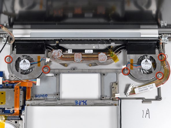 MacBook Pro 17" Models A1151 A1212 A1229 and A1261 Heat Sink Replacement: step 31, image 1 of 1