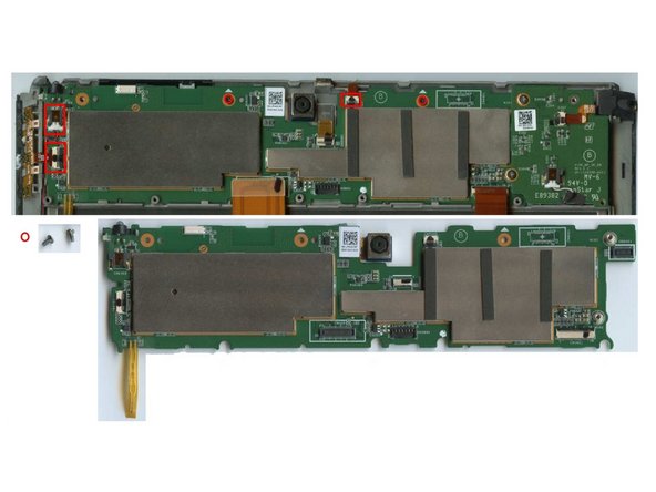 Sony Xperia Tablet S, Removal of Mainboard: step 6, image 1 of 1