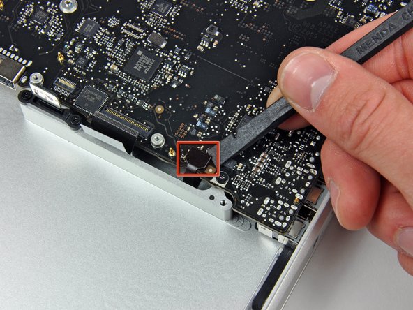 MacBook Pro 15" Unibody 2.53 GHz Mid 2009 DC-In Board Replacement: step 19, image 1 of 1