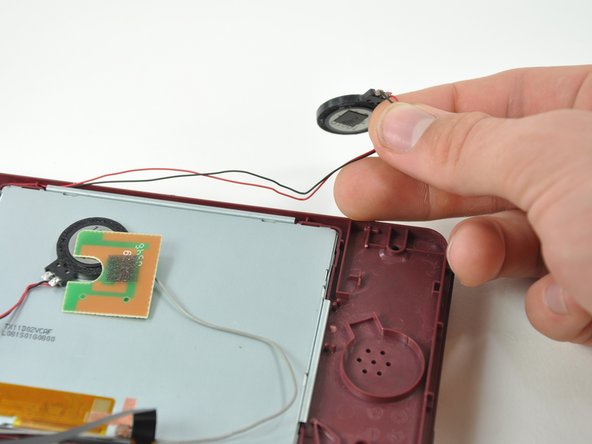 Nintendo DSi XL Speakers Replacement: step 13, image 2 of 2