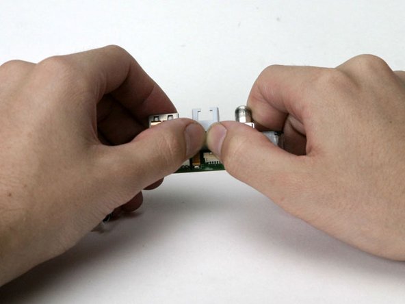 PowerBook G4 Aluminum 17" 1-1.67 GHz RJ-11 Board Replacement: step 24, image 1 of 1