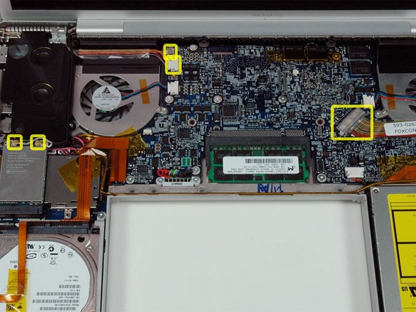 MacBook Pro 17" Models A1151 A1212 A1229 and A1261 Antenna Cover Replacement: step 11, image 1 of 3