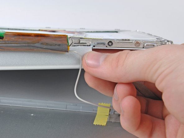 PowerBook G4 Aluminum 12" 867 MHz Front Display Bezel Replacement: step 75, image 1 of 2