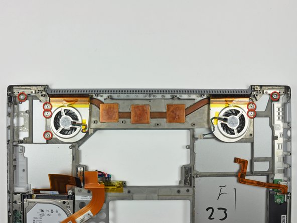 PowerBook G4 Aluminum 17" 1.67 GHz (High-Res) Lower Case Replacement: step 60, image 1 of 1