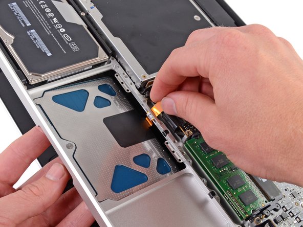 MacBook Unibody Model A1278 Trackpad Replacement: step 14, image 2 of 2