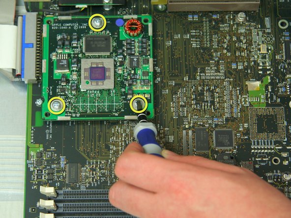 Power Mac G4 M5183 Processor Replacement: step 4, image 1 of 2