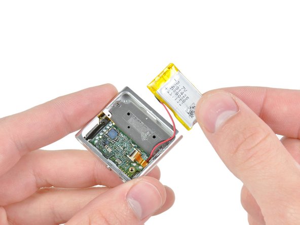 iPod Shuffle 4th Generation Control Button Cover Replacement: step 6, image 2 of 2