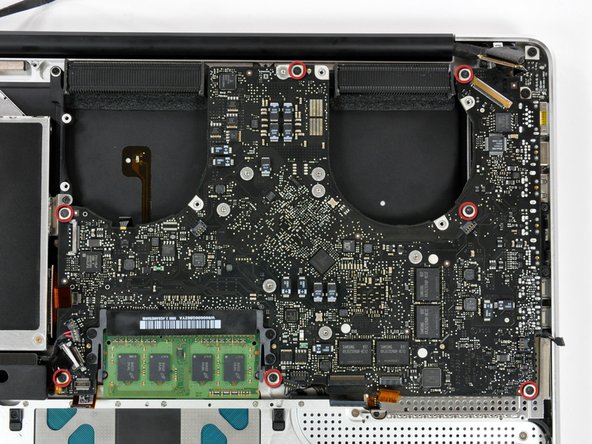 MacBook Pro 15" Unibody Late 2008 and Early 2009 Logic Board Replacement: step 23, image 1 of 1