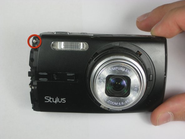 Disassembling Olympus Stylus 1010 Case: step 3, image 2 of 2