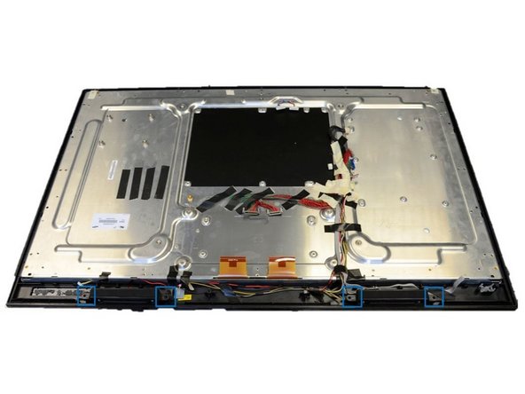 Vestel 40'' TV set, Removal of Speakers: step 3, image 1 of 1