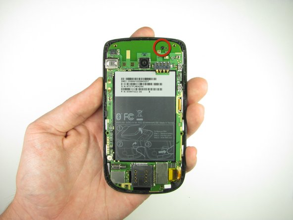 HTC Maple 100 Internal Ear Speaker Replacement: step 7, image 1 of 2