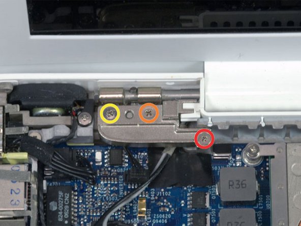 MacBook Core Duo LCD Mounts Replacement: step 33, image 1 of 1