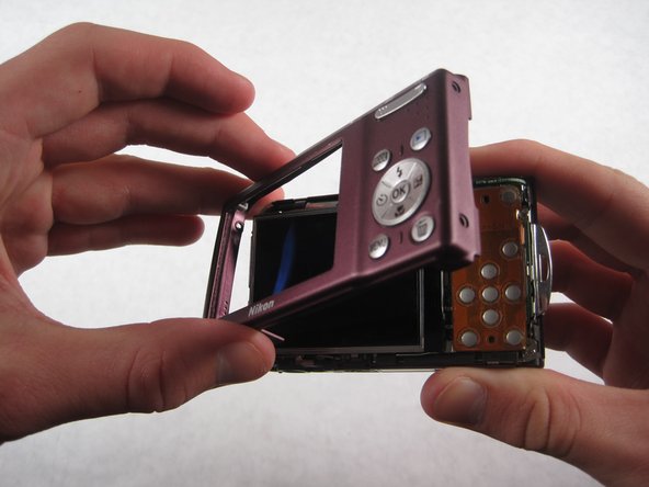 Nikon Coolpix S210 Back Case Replacement: step 6, image 2 of 2