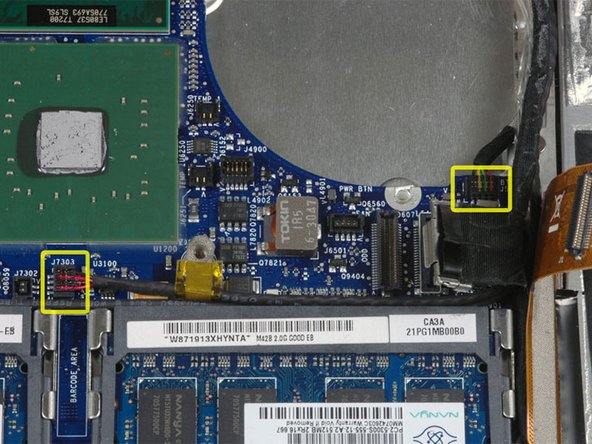 MacBook Core 2 Duo PRAM Battery Replacement: step 30, image 1 of 3