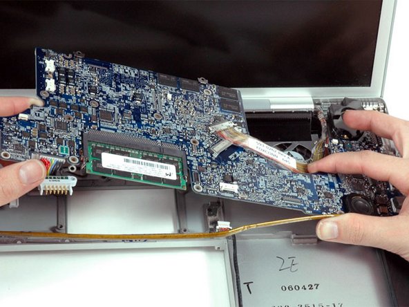MacBook Pro 17" Models A1151 A1212 A1229 and A1261 Logic Board Replacement: step 20, image 1 of 1