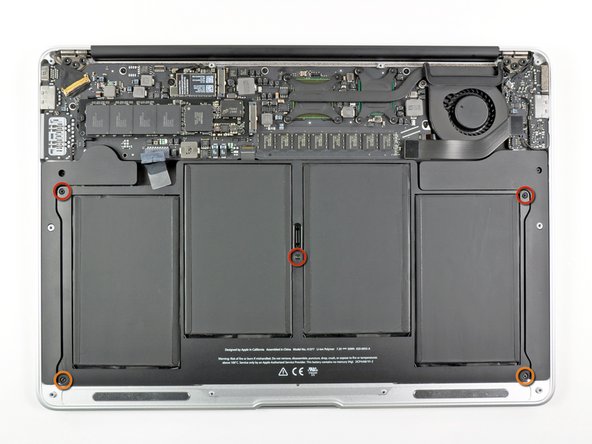 MacBook Air 13" Late 2010 Right Speaker Replacement: step 4, image 1 of 1
