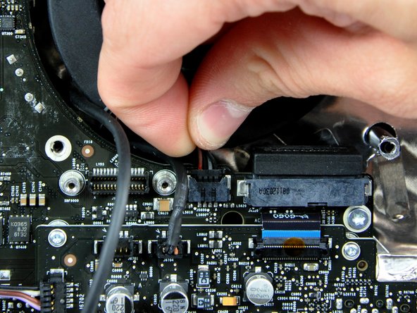 iMac Intel 20" EMC 2266 Hard Drive Fan Replacement: step 14, image 1 of 1