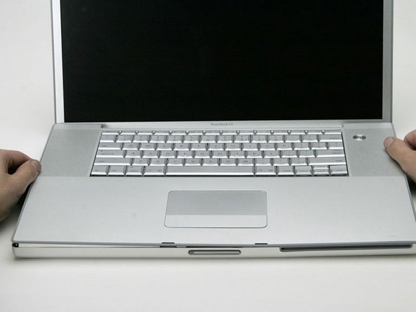 PowerBook G4 Aluminum 17" 1-1.67 GHz Upper Case Replacement: step 10, image 1 of 1
