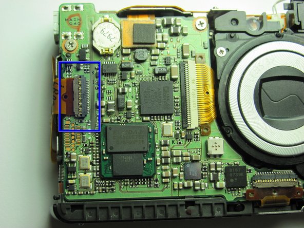 Canon Powershot SD750 Flash Replacement: step 12, image 1 of 2