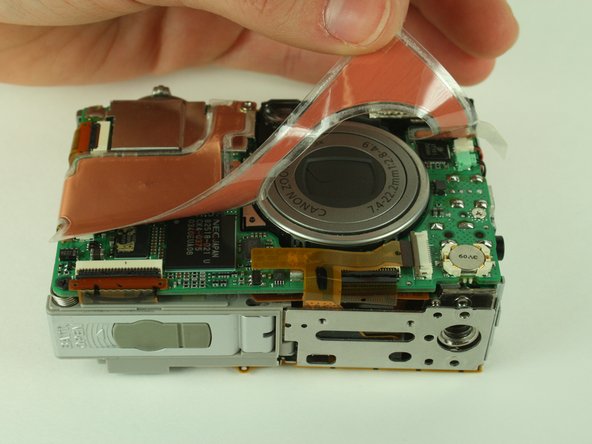 Canon PowerShot S400 Battery Replacement: step 6, image 1 of 3