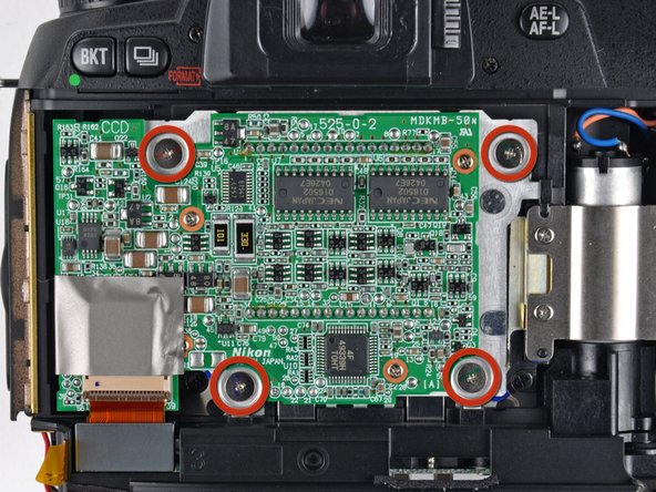Nikon D70 CCD Board Replacement: step 18, image 1 of 1