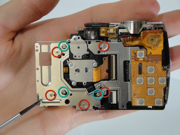 Disassembling Canon PowerShot SD800 IS Lens Assembly: step 15, image 1 of 1