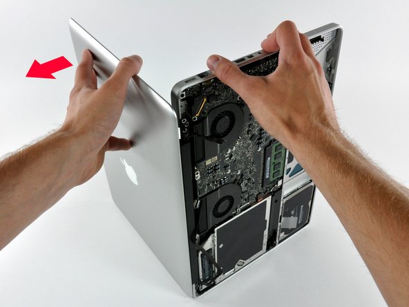 MacBook Pro 15" Unibody Late 2008 and Early 2009 Display Assembly Replacement: step 13, image 2 of 3