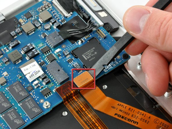 MacBook Air Models A1237 and A1304 Upper Case Replacement: step 21, image 1 of 2