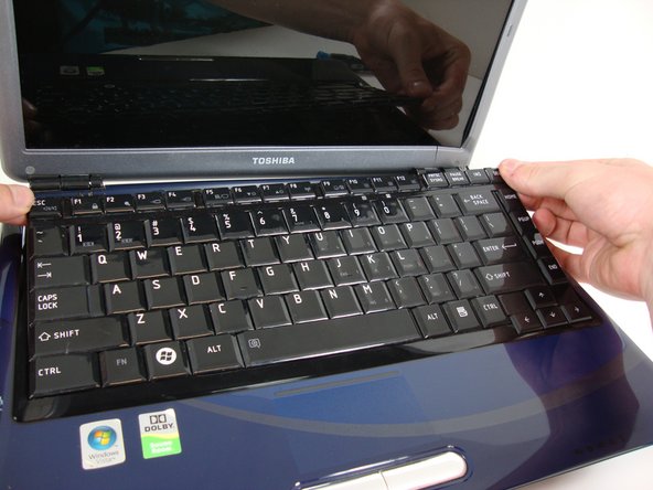 Toshiba Satellite M305D-S4829 Keyboard Replacement: step 6, image 1 of 2
