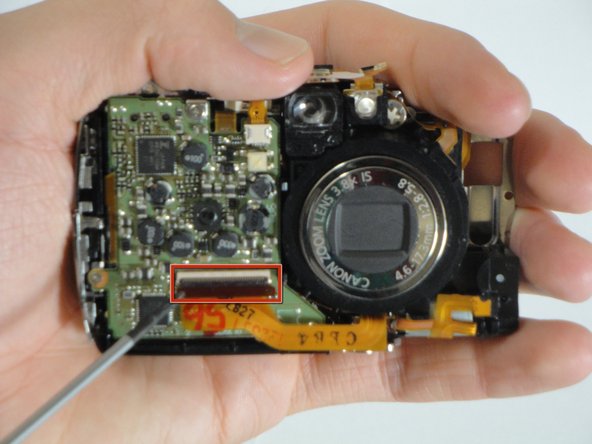 Disassembling Canon PowerShot SD800 IS Lens Assembly: step 19, image 1 of 1