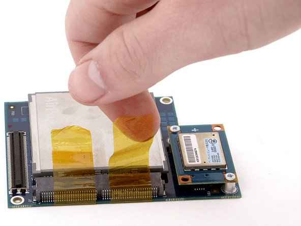 Mac mini (PowerPC) AirPort Extreme Card Replacement: step 12, image 1 of 1