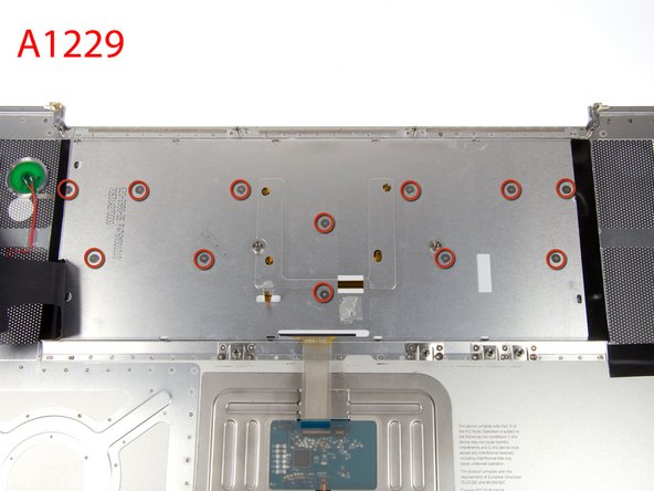 MacBook Pro 17" Models A1151 A1212 A1229 and A1261 Upper Case Replacement: step 19, image 2 of 2