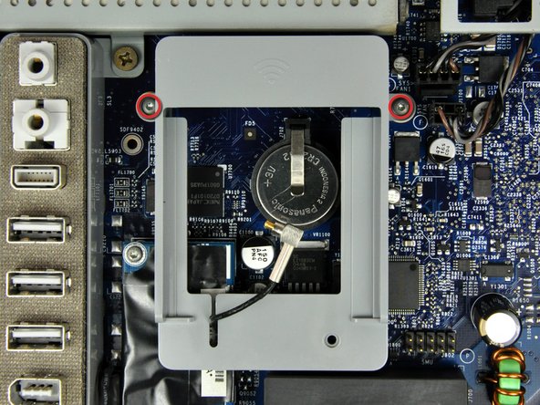 iMac G5 17" Model A1058 Modem Replacement: step 5, image 1 of 1