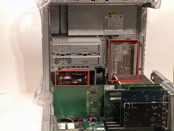 Power Mac G4 MDD Hard Drives Replacement: step 3, image 1 of 1