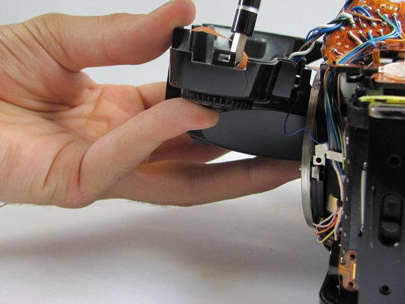 Canon EOS A2 Control Dial Replacement: step 15, image 2 of 3