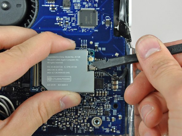 iMac G5 20" Model A1145 PRAM Battery Replacement: step 25, image 2 of 2