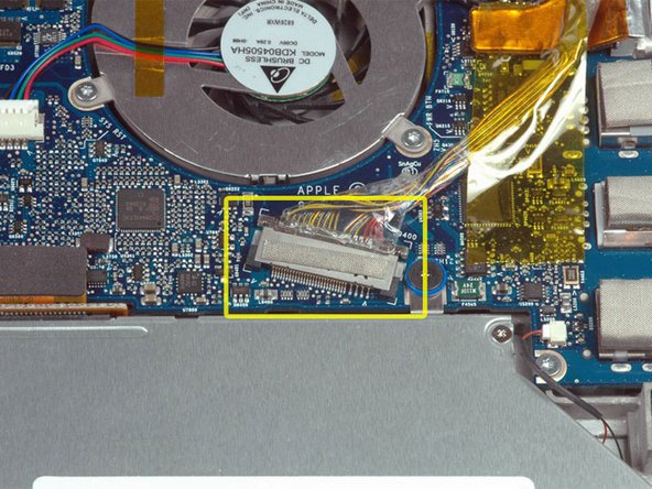 MacBook Pro 15" Core Duo Model A1150 Speakers Replacement: step 11, image 1 of 1