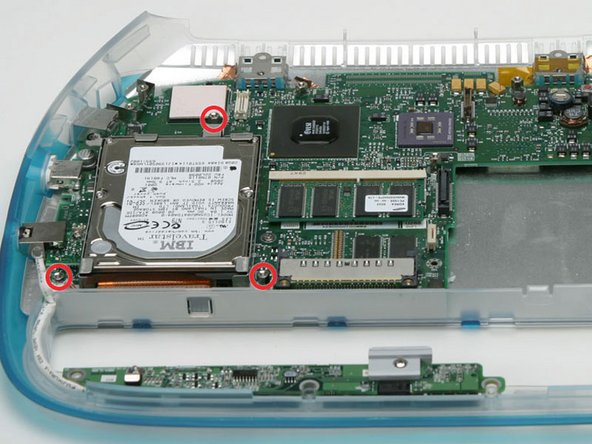 iBook G3 Clamshell Logic Board Replacement: step 35, image 1 of 1