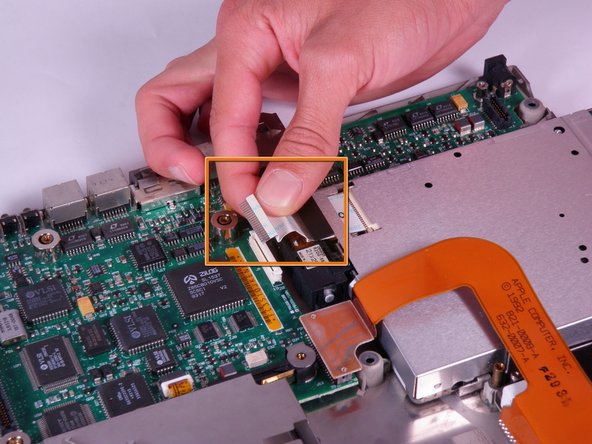 Macintosh PowerBook 165c Floppy Drive Replacement: step 19, image 2 of 2