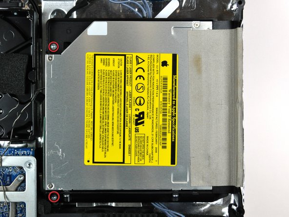 iMac Intel 20" EMC 2133 and 2210 Optical Drive Replacement: step 13, image 1 of 1
