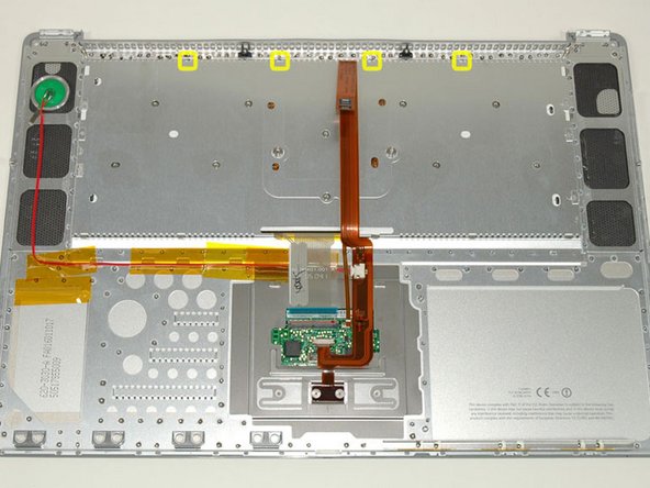 PowerBook G4 Aluminum 15" 1.5-1.67 GHz Keyboard Replacement: step 14, image 1 of 1