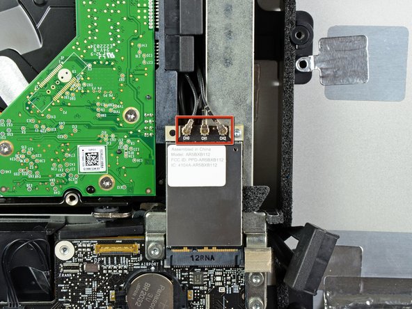 iMac Intel 21.5" EMC 2428 AC Inlet Replacement: step 25, image 1 of 2