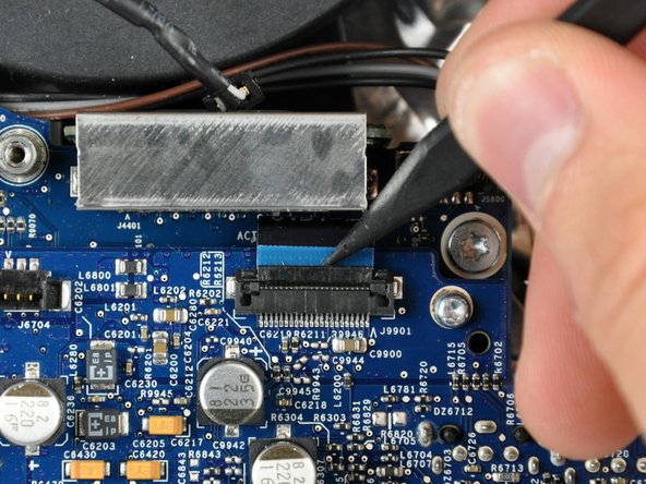 iMac Intel 20" EMC 2133 and 2210 Audio Board Replacement: step 17, image 1 of 2