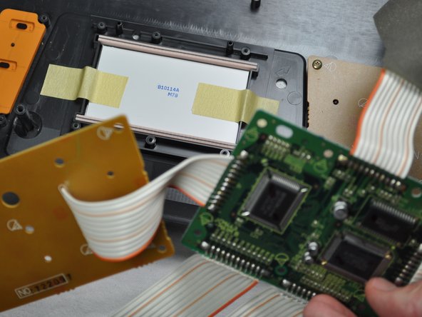 Casio CTK-501 LCD Screen Replacement: step 6, image 1 of 1