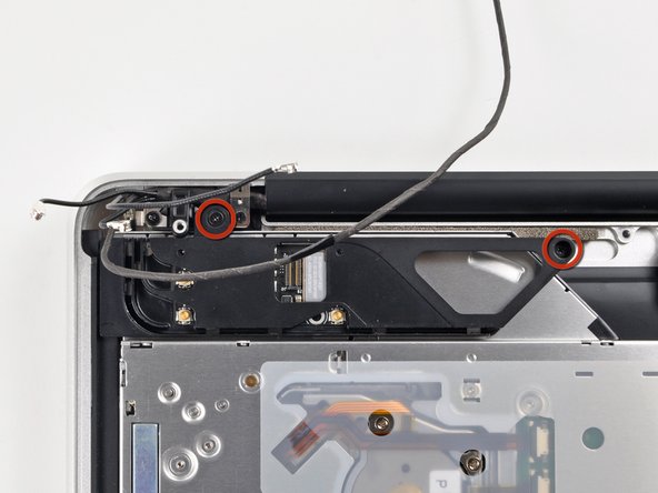 MacBook Pro 15" Unibody Mid 2010 AirPort/Bluetooth Board Replacement: step 8, image 1 of 2