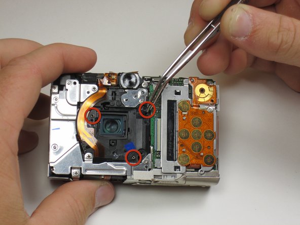 Canon Powershot SD550 Zoom Lens Assembly Replacement: step 11, image 2 of 2