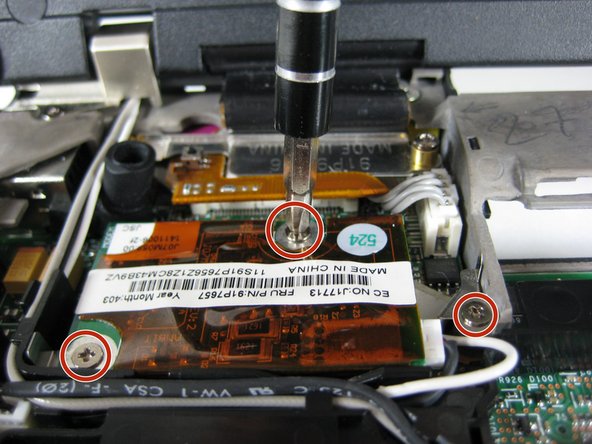 IBM ThinkPad T41 DC in power jack replacement: step 22, image 1 of 1