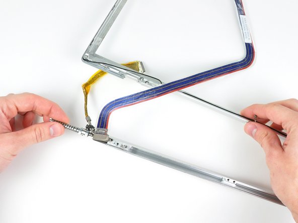 PowerBook G4 Aluminum 17" 1.67 GHz (High-Res) Front Display Bezel Replacement: step 67, image 1 of 1