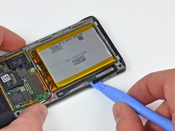 Microsoft Zune HD Controls Sidebar Replacement: step 3, image 1 of 2